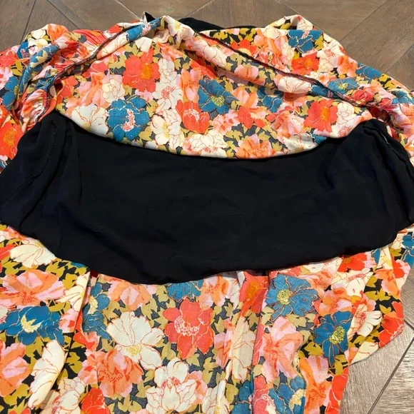 Free People Strapless Floral Maxi Dress Size Small - Picture 9 of 13